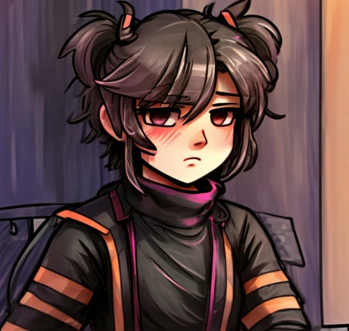 worried girl,domestic short-haired cat,worried,striped background,unhappy child,moonstuck,noodle,weary,noodle image,concern,yaki,sleepy sheep,stray,checkered background,bun cha,grainau,hairtie,grumpy,sesame bun,nepeta