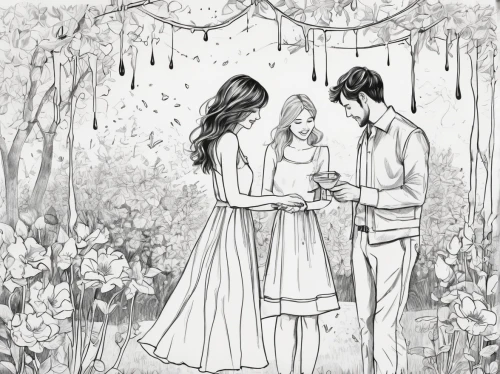 wedding invitation,silver wedding,fairytale,wedding ceremony,coloring page,engagement,the ceremony,wedding frame,romantic scene,wedding couple,a fairy tale,children's fairy tale,fairy tale,ceremony,dowries,cute cartoon image,wedding photo,golden weddings,coloring picture,bride and groom,Illustration,Black and White,Black and White 34