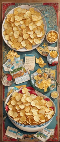 plate of pancakes,tortillas,tortilla de patatas,parmesan wafers,still life with jam and pancakes,crêpe,pierogi,vintage dishes,potato patties,food collage,pancake week,colombidés,papadum,pancakes,natillas,placemat,vintage china,recipes,platter,hors' d'oeuvres,Illustration,Black and White,Black and White 03