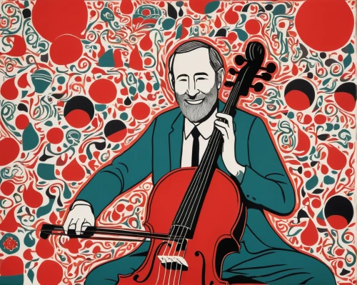 cello,cellist,octobass,upright bass,violoncello,lupin,popart,double bass,orchesta,jazz,orchestra,concertmaster,musician,cool pop art,philharmonic orchestra,jazz it up,pete seeger,music digital papers,symphony orchestra,ervin hervé-lóránth,Illustration,Vector,Vector 20