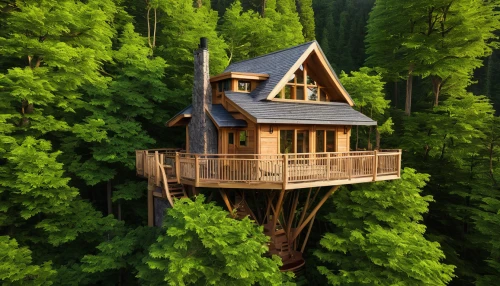 tree house hotel,tree house,treehouse,house in the forest,log home,wooden house,timber house,inverted cottage,the cabin in the mountains,tree top,log cabin,tree tops,lookout tower,house in mountains,small cabin,house in the mountains,stilt house,treetops,hanging houses,wooden sauna,Illustration,Paper based,Paper Based 01