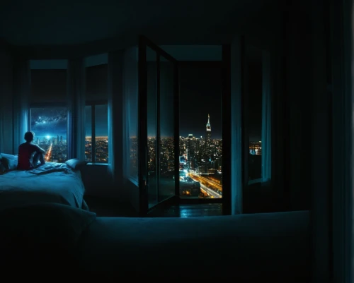 sleeping room,night light,bedroom window,sky apartment,city lights,nightlight,japan's three great night views,night lights,blue room,nighttime,largest hotel in dubai,night scene,night time,blue hour,nightscape,citylights,tallest hotel dubai,romantic night,before dawn,night watch