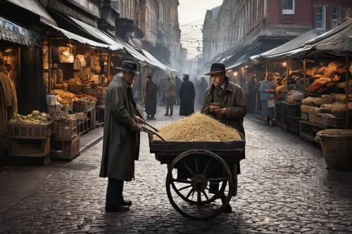 greengrocer,the market,vegetable market,grand bazaar,souk,vendors,large market,merchant,peddler,market,souq,vendor,spice market,fruit market,covered market,italian painter,naples,grocer,via roma,market trade,Photography,Documentary Photography,Documentary Photography 17