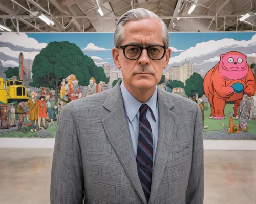 keith haring,art dealer,art world,studio ghibli,matruschka,walt,cartoon forest,el salvador dali,television character,sculptor ed elliott,clyde puffer,art,american gothic,vincent van gough,cartoon doctor,popular art,bob,artist portrait,bill woodruff,mediation,Illustration,American Style,American Style 15