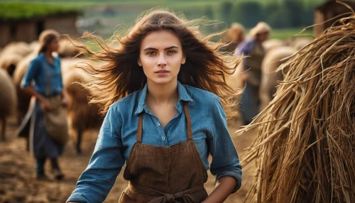 woman of straw,farm girl,farmer,farmworker,farm workers,east-european shepherd,aggriculture,farming,stock farming,farmers,livestock farming,haymaking,furrows,threshing,amish,horse herder,field cultivation,agriculture,forced labour,straw harvest,Photography,Documentary Photography,Documentary Photography 32