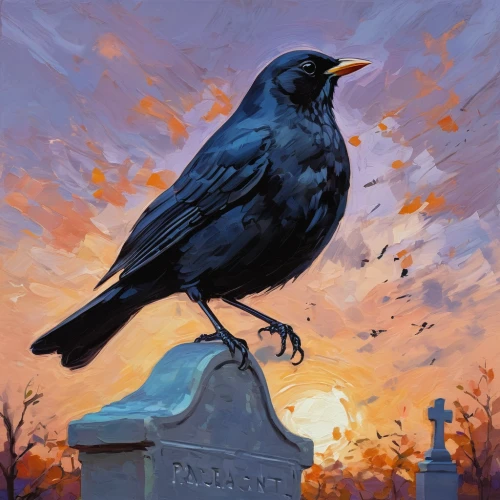 murder of crows,king of the ravens,raven bird,3d crow,corvidae,american crow,crow,corvus,crows bird,crows,grackle,ravens,carrion crow,raven sculpture,corvid,brewer's blackbird,black crow,common raven,black raven,crow queen,Conceptual Art,Oil color,Oil Color 10