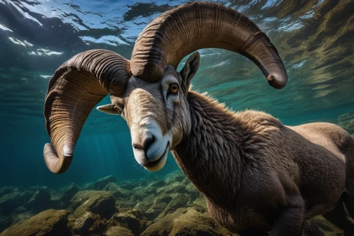 bighorn ram,bighorn sheep,bighorn,north american wild sheep,dall's sheep,mountain sheep,wild sheep,barbary sheep,big horn sheep,mouflon,nubian ibex,goat-antelope,anglo-nubian goat,alpine ibex,black-brown mountain sheep,anteater,feral goat,pelican,brown pelican,rams,Photography,Artistic Photography,Artistic Photography 01