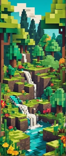 pixel art,a small waterfall,green waterfall,ravine,brown waterfall,ash falls,tileable,water falls,waterfall,lego background,chasm,pixel cube,waterfalls,tileable patchwork,8bit,wasserfall,green valley,water fall,facebook pixel,pixelgrafic,Unique,Pixel,Pixel 03