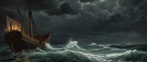 sea storm,maelstrom,stormy sea,shipwreck,the storm of the invasion,sea fantasy,poseidon,el mar,god of the sea,andreas achenbach,barquentine,the wind from the sea,the wreck of the ship,sea sailing ship,arklow wind,at sea,sailer,storm,ghost ship,tour to the sirens,Art,Classical Oil Painting,Classical Oil Painting 02