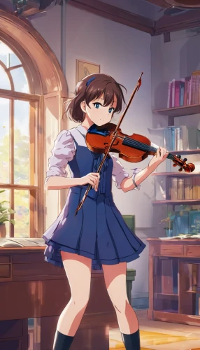 playing the violin,violinist violinist,violin,violinist,bass violin,euphonium,violin player,orchestra,solo violinist,violin bow,violin woman,kit violin,woman playing violin,violinist violinist of the moon,violins,concertmaster,crab violinist,haruhi suzumiya sos brigade,musical background,violist,Illustration,Japanese style,Japanese Style 03