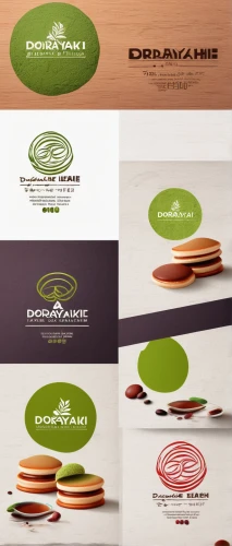 logodesign,commercial packaging,serveware,clay packaging,square labels,brochures,business cards,web banner,wood-fibre boards,advertising banners,bakery products,packaging and labeling,dorayaki,restaurants online,offset printing,wafers,wooden tags,patterned labels,vector graphics,branding,Unique,Design,Logo Design