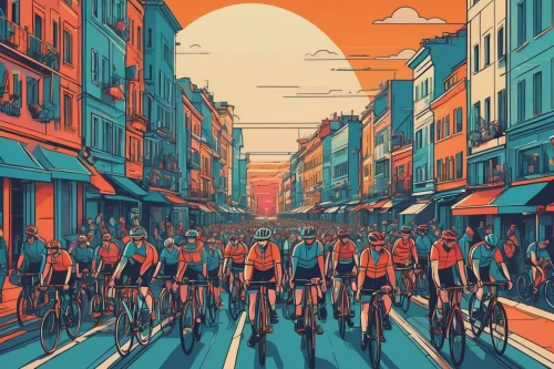 tour de france,bike city,artistic cycling,cyclists,bicycles,cycling,bike colors,bicycle racing,french digital background,marseille,cassette cycling,road bicycle racing,bikes,dauphine,bycicle,bike land,bicycle jersey,bicycle,cyclist,barcelona,Illustration,Vector,Vector 06