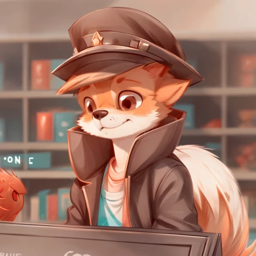 officer,inspector,police hat,postman,police check,service,paperwork,employee,child fox,pilot,cute fox,cashier,policeman,shopkeeper,courier,tutor,detective,police work,police officer,instructor