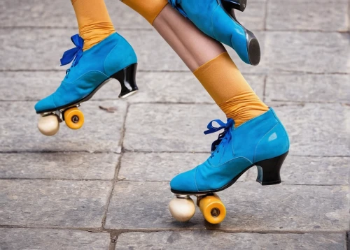 artistic roller skating,roller skates,roller skate,roller skating,roller sport,inline skates,high heeled shoe,rollerblades,roll skates,high heel shoes,heeled shoes,stiletto-heeled shoe,doll shoes,blue shoes,stack-heel shoe,roller derby,cinderella shoe,quad skates,woman free skating,skates,Conceptual Art,Fantasy,Fantasy 23