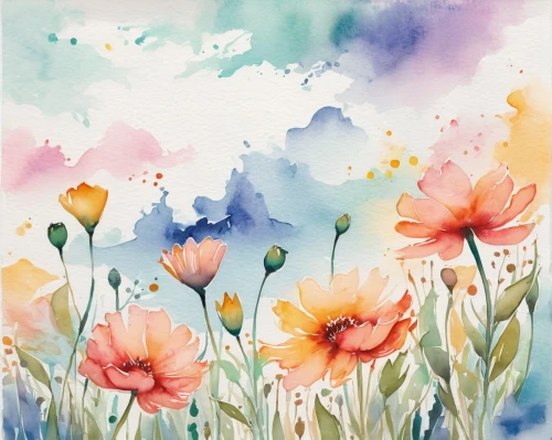 watercolor floral background,watercolor flowers,watercolour flowers,watercolor flower,watercolor background,watercolour flower,flower painting,watercolor paint,meadow in pastel,watercolor roses,watercolor,floral background,watercolor painting,watercolor texture,watercolor baby items,flower background,watercolor cactus,watercolors,flower field,floral digital background,Illustration,Paper based,Paper Based 25