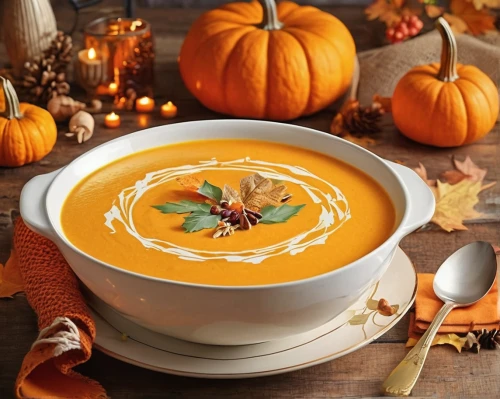 pumpkin soup,cream of pumpkin soup,vichyssoise,carrot and red lentil soup,pumpkin pie spice,bisque,pumpkin autumn,pumpkin pie,calabaza,velouté sauce,crème anglaise,soup bones,halloween pumpkin gifts,corn chowder,potatoes with pumpkin,pumpkin,vegetable soup,lentil soup,soup bunch,candy pumpkin,Illustration,Japanese style,Japanese Style 19