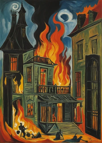 city in flames,david bates,burning house,the conflagration,fire disaster,sweden fire,cd cover,house fire,conflagration,the house is on fire,kitchen fire,arson,fires,fire land,fire artist,flamiche,fire-fighting,inflammable,burned down,november fire,Art,Artistic Painting,Artistic Painting 05