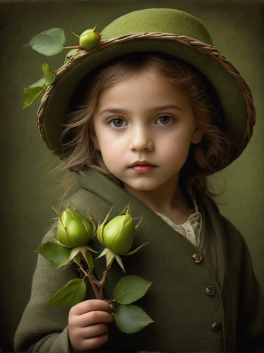 child portrait,girl picking flowers,innocence,bouguereau,young girl,young leaf,little girl fairy,the little girl,flower girl,girl with tree,gardener,vintage boy and girl,flower bud,young gooseberry,lily of the valley,mystical portrait of a girl,girl wearing hat,romantic portrait,three leaf clover,children's fairy tale,Photography,Documentary Photography,Documentary Photography 13
