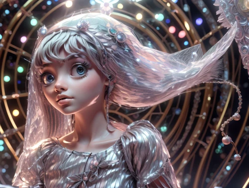 fairy galaxy,rapunzel,fairy dust,little girl fairy,alice,mystical portrait of a girl,child fairy,cinderella,fairy,faery,tangled,fae,fantasy portrait,3d fantasy,violet head elf,fairy queen,rosa ' the fairy,fairy world,crystalline,wonderland