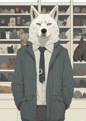 wolves,wolf,white bear,dog illustration,parka,wolf bob,wolf's milk,akita inu,grey fox,wolf couple,overcoat,akita,jacket,samoyed,child fox,anthropomorphized animals,icebear,two wolves,kishu,digital illustration,Illustration,Vector,Vector 10