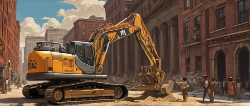 two-way excavator,heavy equipment,excavators,construction machine,heavy machinery,construction equipment,excavator,digging equipment,backhoe,yellow machinery,brownstone,volvo ec,construction vehicle,heavy construction,bulldozer,road roller,demolition work,construction industry,excavation,mining excavator,Illustration,Realistic Fantasy,Realistic Fantasy 21