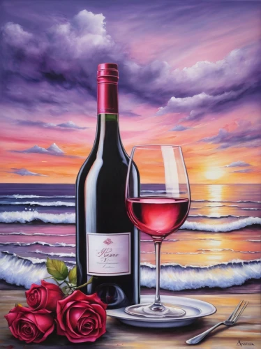 oil painting on canvas,a glass of wine,rose wine,pink wine,wine raspberry,glass of wine,oil painting,red wine,art painting,watercolor wine,bottle of wine,wineglass,pink trumpet wine,a bottle of wine,wine,wine diamond,glass painting,wine glass,pinot noir,food and wine,Illustration,Abstract Fantasy,Abstract Fantasy 14