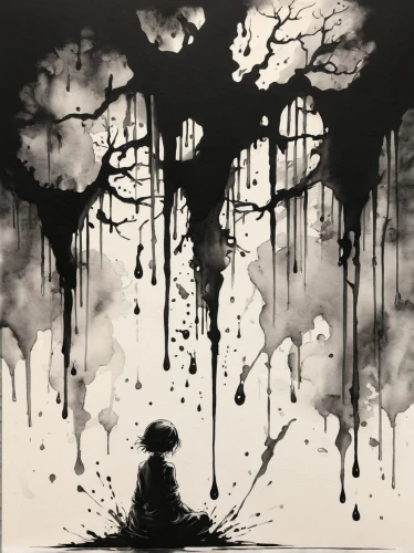 silhouette art,old tree silhouette,rorschach,art silhouette,halloween silhouettes,silhouette of man,map silhouette,man silhouette,ink painting,lost in war,tree silhouette,murder of crows,cowboy silhouettes,crown silhouettes,silhouette,the silhouette,oil stain,dark art,rifleman,scarecrow,Illustration,Black and White,Black and White 34