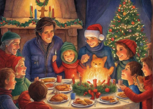 christmas scene,the occasion of christmas,children's christmas,carol singers,nordic christmas,christmas circle,christmas family,first advent,christmas motif,modern christmas card,fourth advent,christmas picture,christmas menu,third advent,second advent,advent time,birth of christ,christmas icons,christmas night,advent season,Illustration,Abstract Fantasy,Abstract Fantasy 09