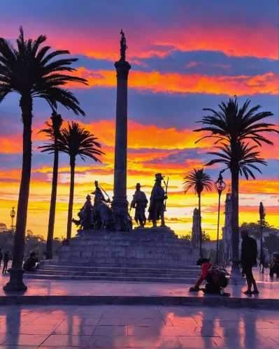 sicily,malaga,tunis,lisbon,nimes,alicante,larnaca,arequipa,trogir,lisboa,izmir,viareggio,lecce,spain,maspalomas,trieste,victor emmanuel ii monument,cagliari,tunisia,barcelona,Art,Classical Oil Painting,Classical Oil Painting 23