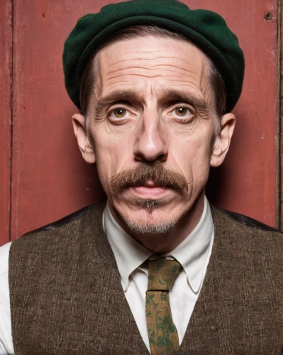 flat cap,casement,irish,stovepipe hat,paddy's day,sherlock holmes,dwarf sundheim,pork-pie hat,lee slattery,moustache,holmes,douglas' meadowfoam,chimney sweeper,robin redbreast,man portraits,forties,icelanders,pensioner,redbreast,happy st patrick's day,Art,Artistic Painting,Artistic Painting 07