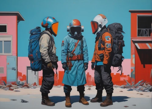 construction workers,welders,miners,builders,workers,pilgrims,astronauts,monks,rust-orange,workforce,travelers,nomads,blue-collar,excavators,respirator,forest workers,eskimo,respirators,nada3,soldiers,Illustration,Realistic Fantasy,Realistic Fantasy 24