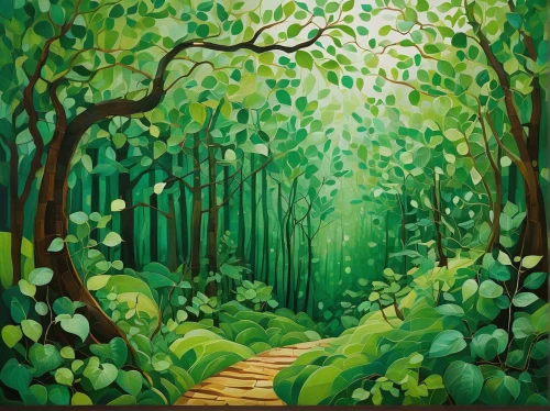 forest path,green forest,forest background,forest road,forest landscape,tree top path,forest glade,rainforest,forest walk,pathway,forests,the forest,forest floor,tree lined path,the forests,forest,forest of dreams,bamboo forest,tree canopy,the woods,Illustration,Abstract Fantasy,Abstract Fantasy 07