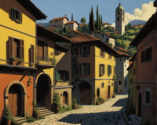 medieval street,volterra,tuscan,lucca,medieval town,lombardy,townscape,istria,narrow street,italian painter,tuscany,houses clipart,old town,citta alta in bergamo,modena,montepulciano,asiago,the old town,dubrovnic,piemonte,Conceptual Art,Sci-Fi,Sci-Fi 14