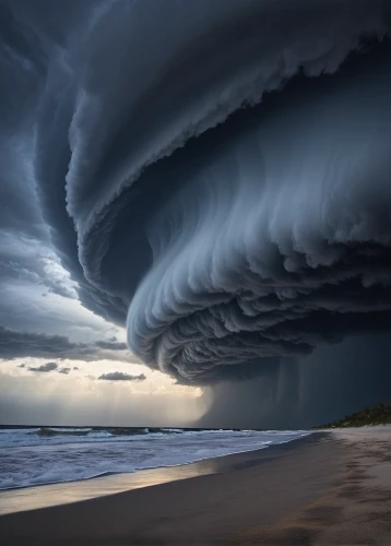 shelf cloud,a thunderstorm cell,cloud formation,natural phenomenon,nature's wrath,storm clouds,swelling cloud,mammatus cloud,swirl clouds,swelling clouds,meteorological phenomenon,tornado drum,atmospheric phenomenon,mammatus,stormy clouds,mother earth squeezes a bun,thunderclouds,mammatus clouds,hatteras,sea storm,Conceptual Art,Fantasy,Fantasy 13