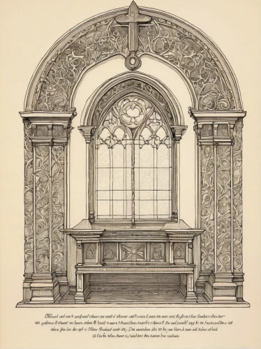 entablature,pulpit,corinthian order,cabinet,tabernacle,knight pulpit,cabinetry,bernini altar,frame drawing,decorative frame,lectern,chiffonier,mausoleum,church instrument,wayside chapel,engraving,armoire,font,ornamental dividers,altar of the fatherland,Illustration,Black and White,Black and White 06