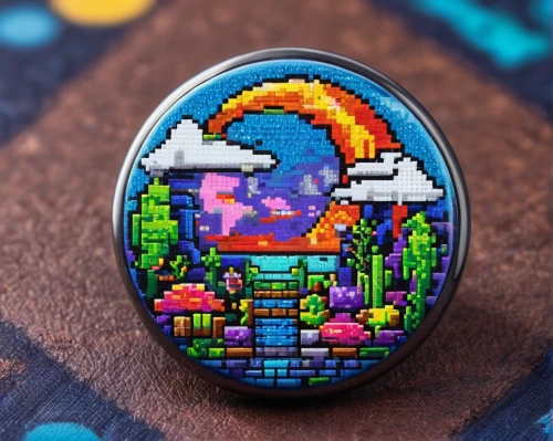 rainbow world map,pill icon,mushroom landscape,painting easter egg,witch's hat icon,map pin,colorful ring,tileable patchwork,altiplano,nest easter,rainbow rabbit,easter easter egg,circular puzzle,fairy door,tileable,easter theme,life stage icon,healing stone,fairy tale icons,pin-back button,Unique,Pixel,Pixel 05