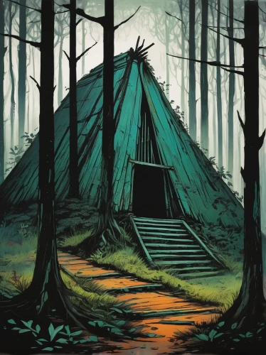 teepee,tepee,camping tipi,wigwam,campsite,teepees,tipi,tent at woolly hollow,yurts,tent,tent camp,tents,knight tent,camping tents,gypsy tent,camping,campground,camp,glamping,house in the forest,Illustration,Realistic Fantasy,Realistic Fantasy 23