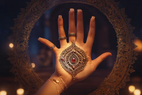 hand of fatima,henna frame,mehendi,golden ring,ring with ornament,gift of jewelry,offering,amulet,fortune teller,mehndi,hamsa,khamsa,palm reading,red heart medallion in hand,gold rings,fortune telling,divination,hand digital painting,lakshmi,ring jewelry,Photography,General,Commercial