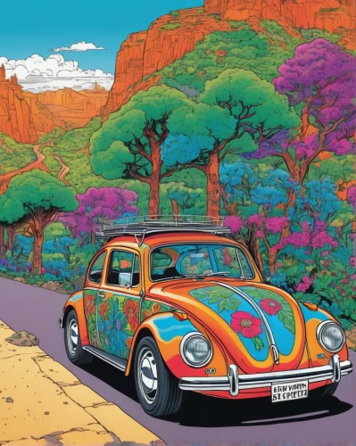 volkswagen beetle,volkswagen new beetle,vw beetle,the beetle,porsche 356,alpine drive,beetles,porsche 356/1,beetle,porsche 912,illustration of a car,porsche,porsche 911,porsche targa,forest beetle,alpine style,cartoon car,alpine route,mountain highway,volkswagen 181,Illustration,American Style,American Style 03