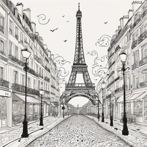 paris clip art,french digital background,universal exhibition of paris,watercolor paris,paris cafe,paris,parisian coffee,watercolor paris shops,paris shops,eifel,background vector,french,french culture,the eiffel tower,eiffel,eiffel tower french,world digital painting,french writing,france,landmarks,Illustration,Black and White,Black and White 05