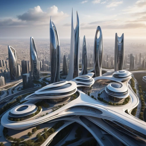 futuristic architecture,futuristic landscape,dubai,futuristic art museum,largest hotel in dubai,solar cell base,smart city,jumeirah,sky space concept,dhabi,abu dhabi,futuristic,tallest hotel dubai,abu-dhabi,fantasy city,united arab emirates,skyscapers,roof domes,transport hub,metropolis,Photography,General,Natural