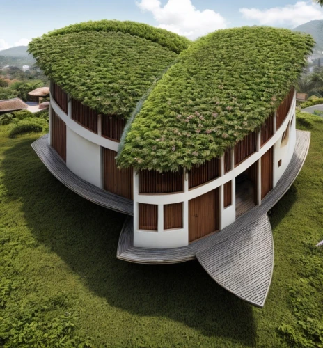 eco hotel,eco-construction,grass roof,roof landscape,roof garden,cube stilt houses,turf roof,dunes house,cubic house,garden elevation,3d rendering,tree house,ecological sustainable development,ecologically friendly,eco,round hut,tree house hotel,round house,green living,cube house,Architecture,Villa Residence,African Tradition,African Gathering Place
