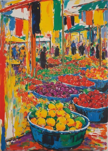 fruit market,fruit stands,fruit stand,the market,market,vegetable market,farmer's market,farmers market,bowl of fruit in rain,market vegetables,large market,tutti frutti,fruit fields,greengrocer,marketplace,colorful vegetables,summer fruit,basket of fruit,grocer,vendors,Conceptual Art,Graffiti Art,Graffiti Art 06