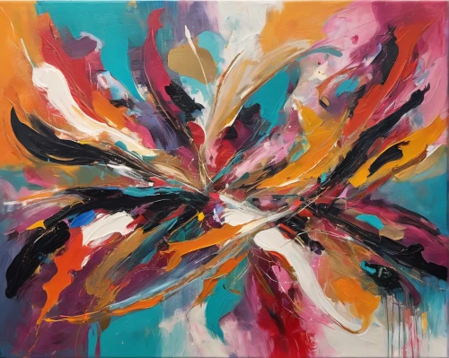 abstract painting,abstract artwork,abstract flowers,paint strokes,kahila garland-lily,kaleidoscope,flower painting,abstract multicolor,oil on canvas,abstracts,thick paint strokes,painting technique,oil painting on canvas,pentecost,kaleidoscope art,dance with canvases,abstract corporate,aura,fire flower,abstraction,Conceptual Art,Oil color,Oil Color 20