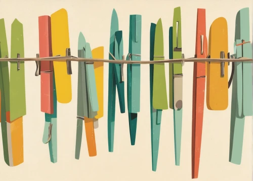 clothespin,clothespins,paint brushes,popsicle sticks,watercolor arrows,clothes pins,knitting needles,colourful pencils,matchsticks,rainbow pencil background,colored straws,paint brush,brushes,wooden pegs,xylophone,decorative arrows,paintbrush,paint tubes,wind chimes,matchstick,Illustration,Vector,Vector 08