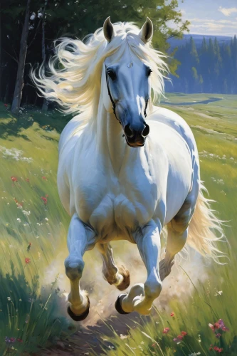 albino horse,a white horse,weehl horse,dream horse,a horse,centaur,alpha horse,horse,white horse,painted horse,equine,unicorn art,unicorn,horse running,galloping,kutsch horse,hay horse,young horse,palomino,spring unicorn,Art,Classical Oil Painting,Classical Oil Painting 12