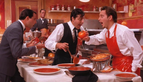 waiter,retro diner,chef,fondue,red cooking,chef's uniform,diner,gastronomy,men chef,pizza service,cuisine classique,fine dining restaurant,chafing dish,star kitchen,cooks,purée,restaurants online,bistro,chefs,new york restaurant,Conceptual Art,Daily,Daily 16