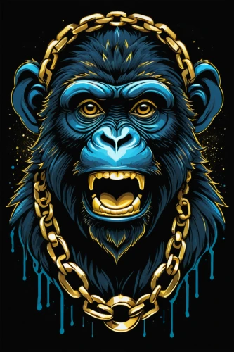 chimpanzee,chimp,gorilla,primate,ape,monkey,the monkey,barbary monkey,monkeys band,chainlink,skeezy lion,primates,monkey gang,barong,monkeys,great apes,mandrill,macaque,king kong,monkey soldier,Illustration,Realistic Fantasy,Realistic Fantasy 25