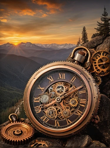ornate pocket watch,pocket watch,steampunk gears,clockmaker,watchmaker,mechanical watch,pocket watches,timepiece,chronometer,bearing compass,time spiral,flow of time,clocks,time pointing,time pressure,old clock,steampunk,grandfather clock,clockwork,spring forward,Illustration,Realistic Fantasy,Realistic Fantasy 13