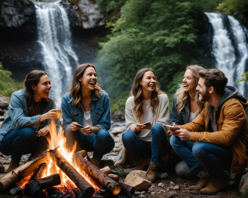 women friends,campfire,people in nature,campfires,fire bowl,ladies group,triggers for forest fire,young women,circle of friends,women in technology,multnomah falls,girl talk,connectedness,five elements,firepit,group of people,camp fire,outdoor recreation,free wilderness,outdoor life,Photography,General,Natural